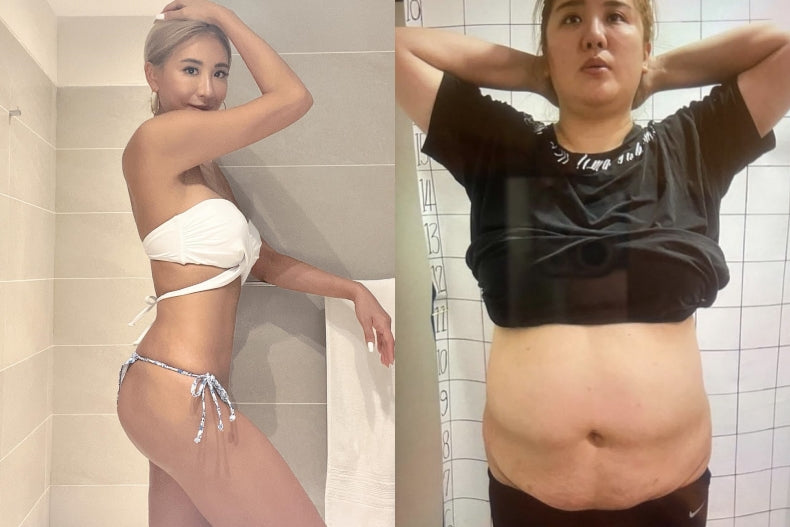 小禎減肥菜單｜一年瘦近40公斤零復胖？新手也能跟的增肌減脂訓練＋飲食法則（Landmine肩推／六角槓蹲跳）