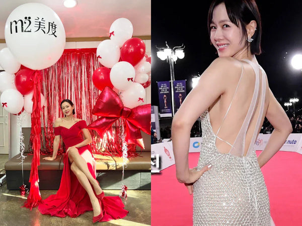 孫藝真紅毯前瘦身秘訣｜美背線條靠「練背」＋低碳飲食！清潔保濕與降膚溫保養同樣關鍵