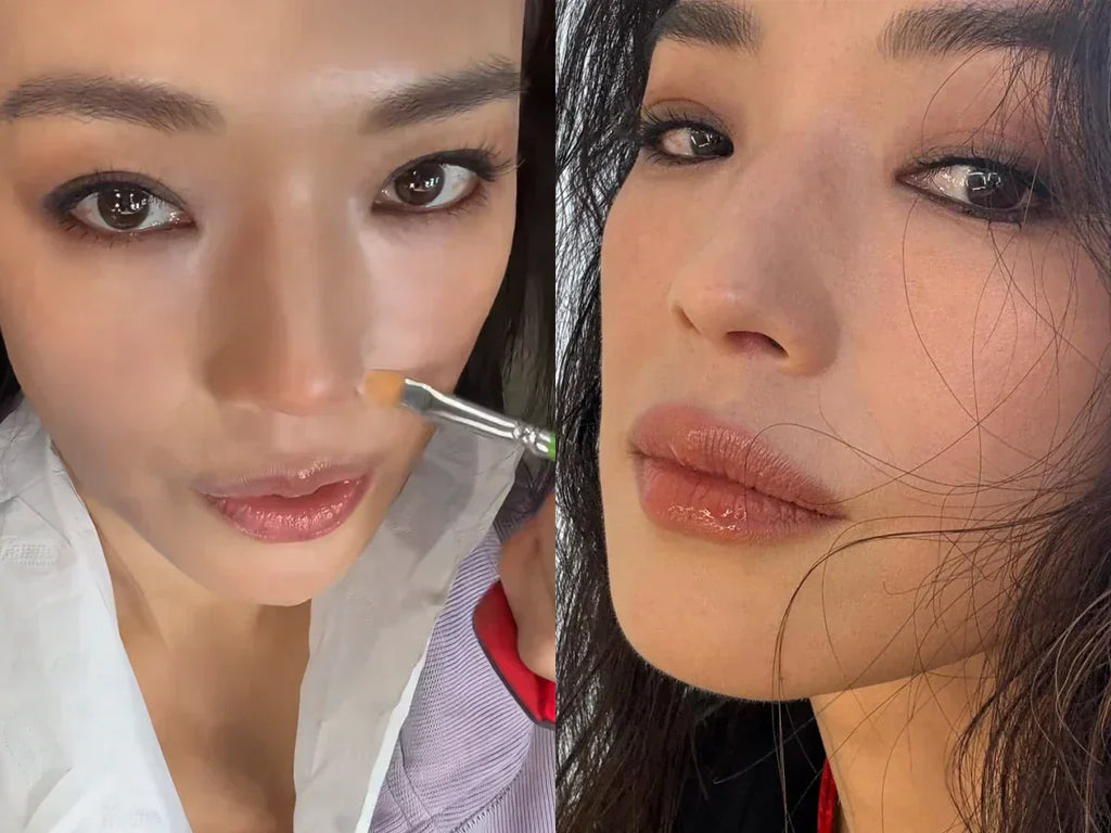 想學舒淇不顯紋？額頭紋、法令紋遮瑕與提亮修飾這樣畫就對了