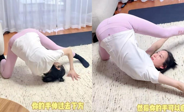 Beauty100分享張鈞甯親授肩膀伸展動作，助你改善肩頸緊繃與圓肩，養出好體態。