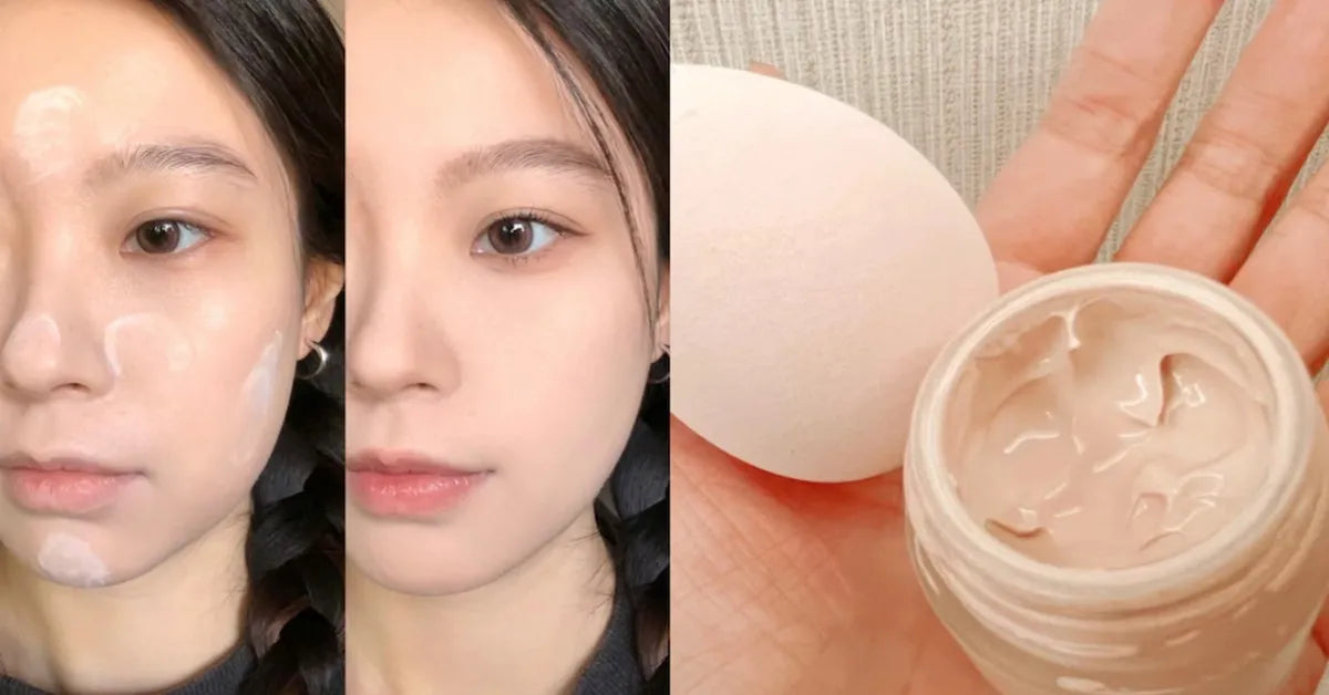 卡粉浮粉解決方案示範圖，圖片來源：一顆桃子、森不知@小紅書