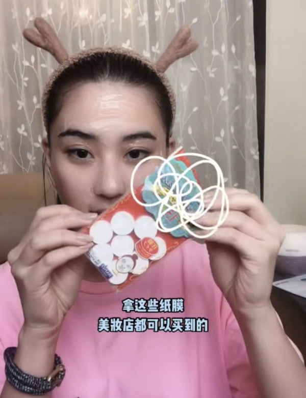 三文治面膜法示範，使用壓縮面膜紙搭配蘆薈凝膠濕敷，針對曬後乾燥肌膚深層補水鎮靜。