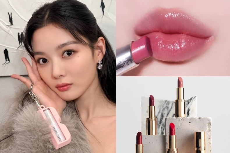 好命唇特徵示範，嘴角微上揚、唇色紅潤、保濕潤澤的富貴相唇部特寫，圖片來自TVBS