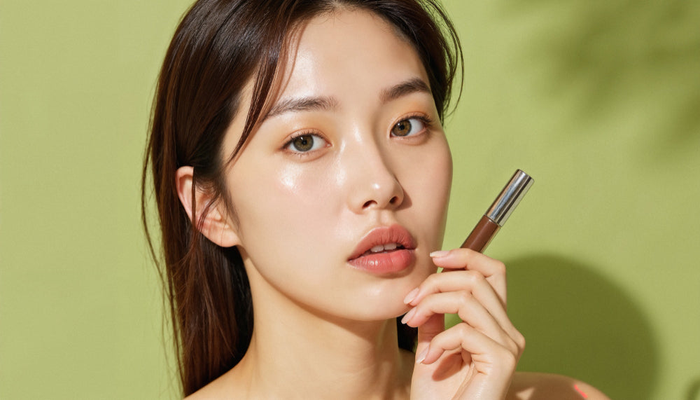 2026韓妝趨勢自然淡顏系妝容大範圍腮紅柔霧唇色 2026 Korean makeup trend natural look with soft blush and matte lips