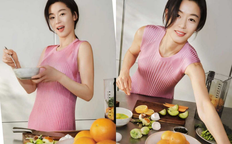 全智賢43歲身材姣好，使用左手吃飯減肥法（圖／取自giannajunfp IG）