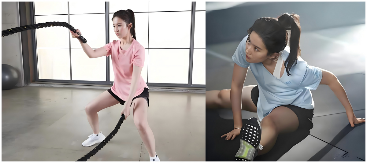 劉亦菲減肥跑步瘦身Liu Yifei running weight loss