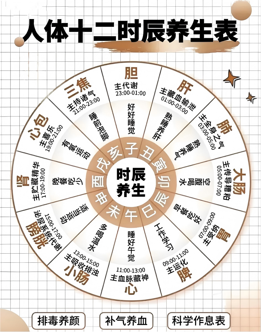 中醫十二時辰養生法：丑時養肝、卯時排便、辰時吃早餐以護胃經