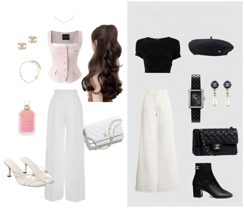  學習JENNIE時尚穿搭風格法則韓星造型 Asian woman chic elegant style Chanel fashion tips