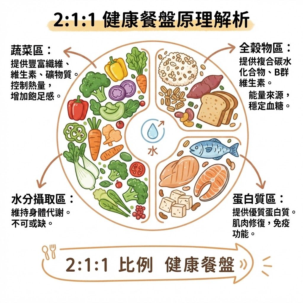 211健康餐盤法解釋